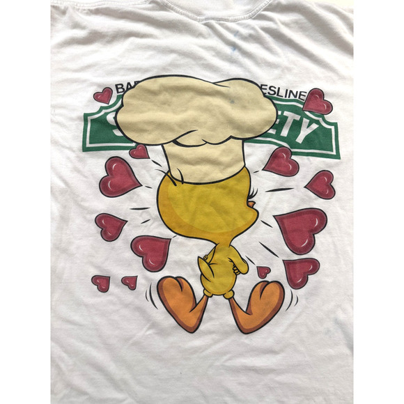 Senor Tweety TShirt Mens Extra Large Looney Tunes Acapulco Graphic VINTAGE 90s - Picture 8 of 8